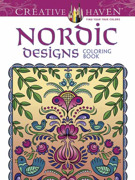 Coloring Book, Nordic Designs