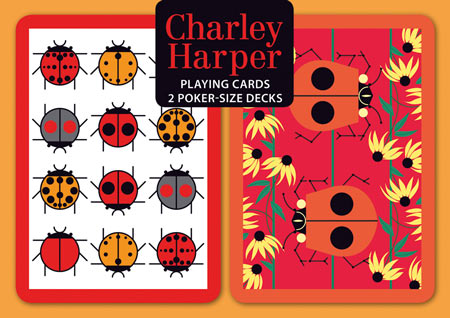 Charley Harper: Standard Playing Cards, 2 Decks.