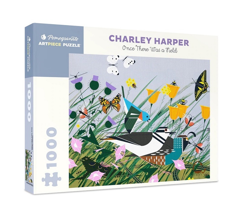 Charley Harper:  Once There Was a Field, 1000-Piece Puzzle