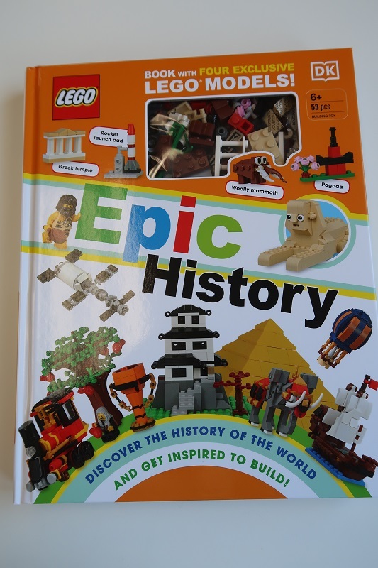 LEGO Epic History Book, with Bricks