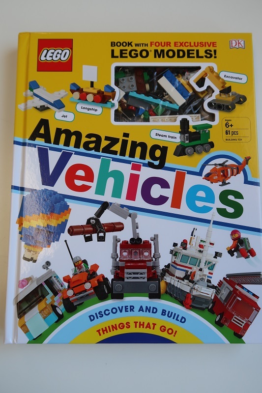 LEGO Amazing Vehicles Book, with Bricks