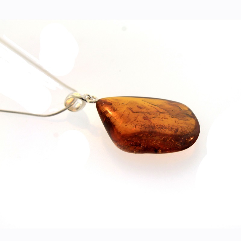 Amber by Vessel Free Form Pendant (no chain)