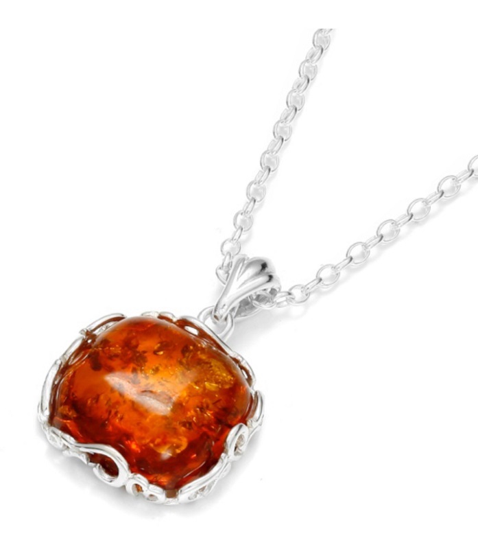 Amber by Vessel Necklace, Julia