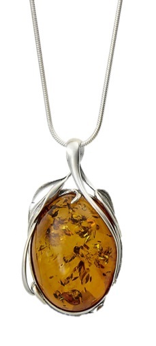 Amber by Vessel Necklace, Birgit
