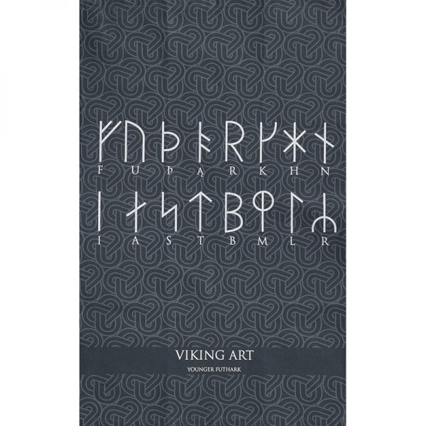Koustrup & Co. Organic Tea Towel, Runic Alphabet