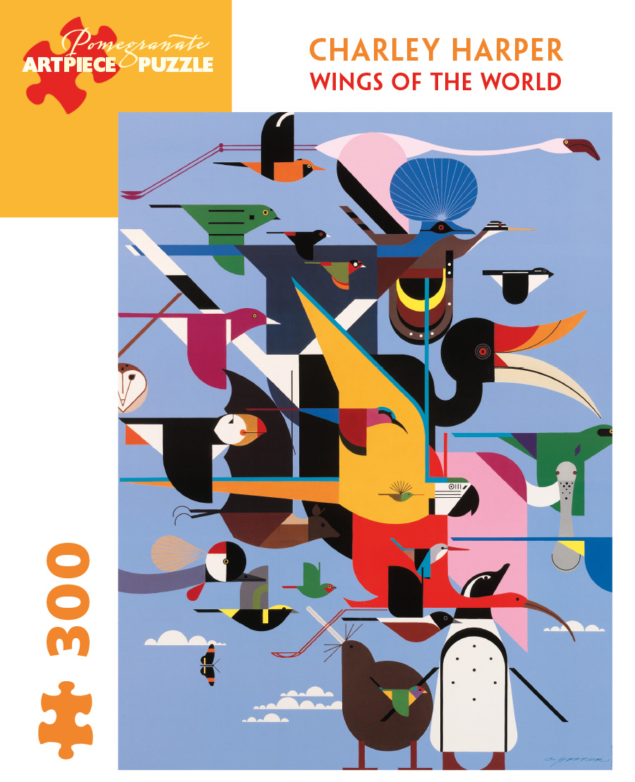 Charley Harper: Wings of the World, 300-Piece Puzzle