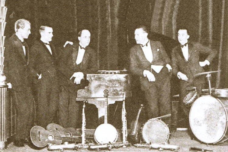 Valdemar Eiberg’s Adlon Orchestra, 1924.