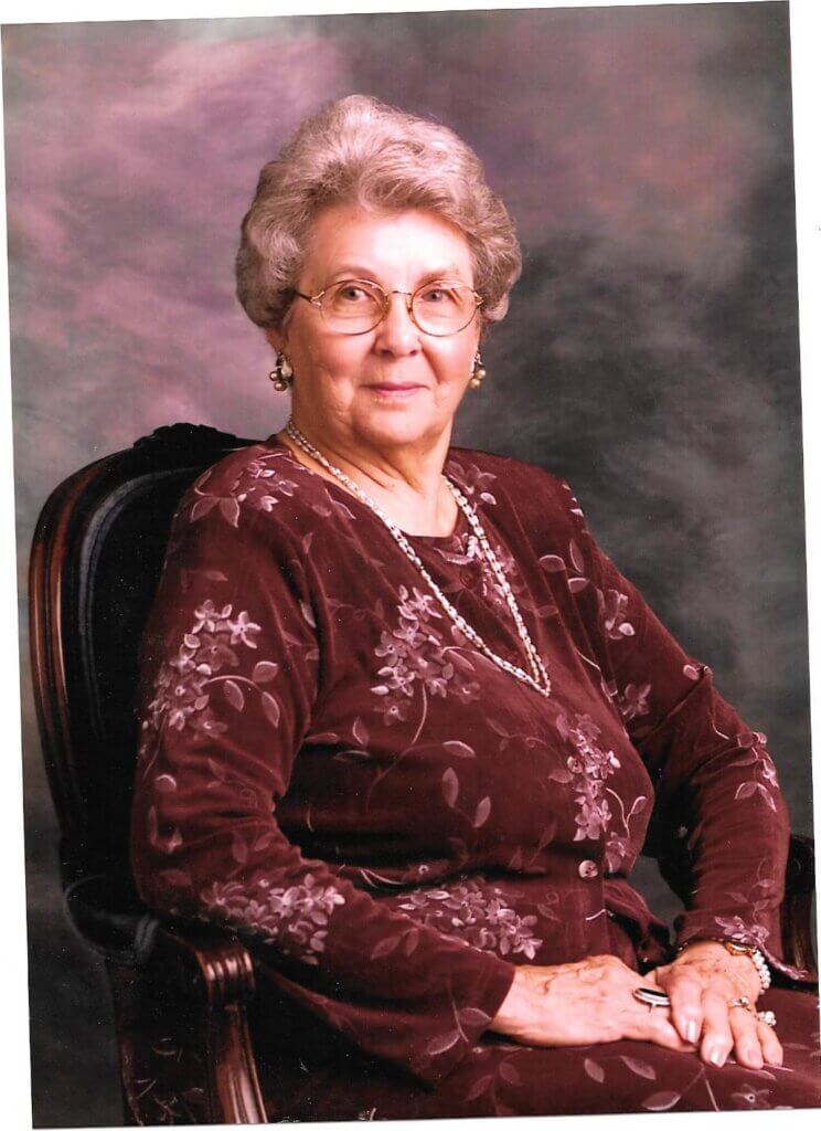 Corinne Eagen Kellar pictured at 75.